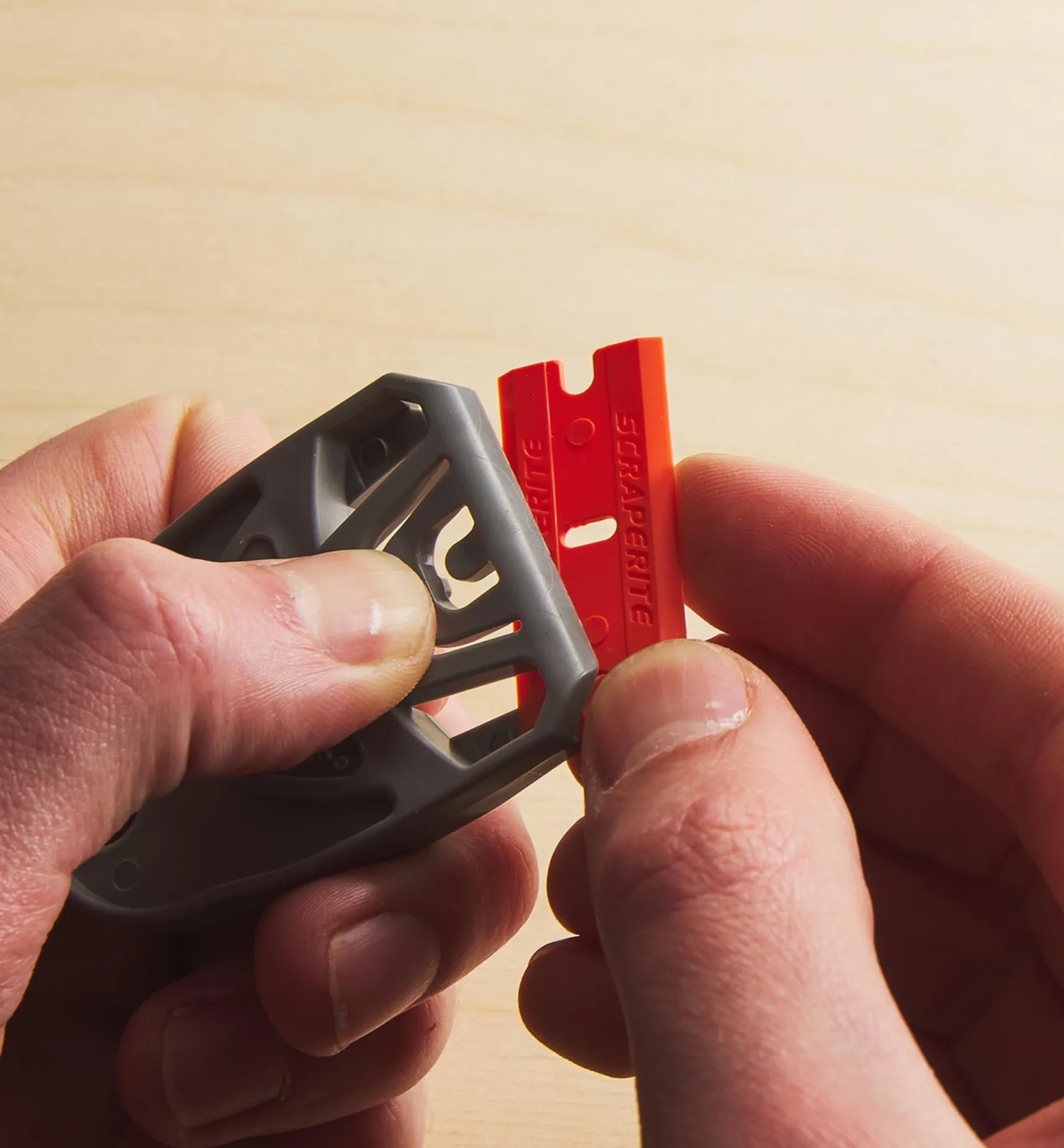 Best Straight-Edge Orange Plastic Razor Blades Scrapers