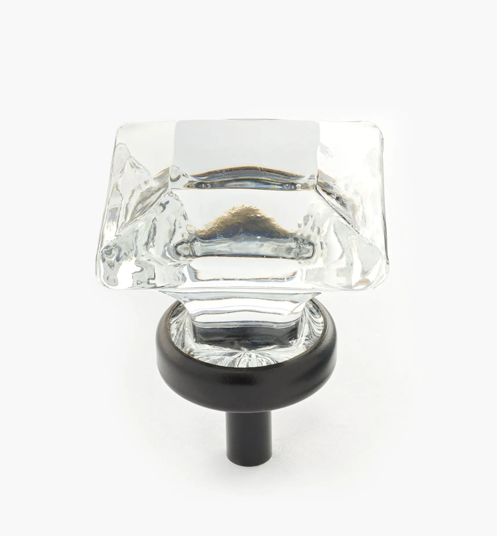 New Table-Cut Glass Knob Knobs