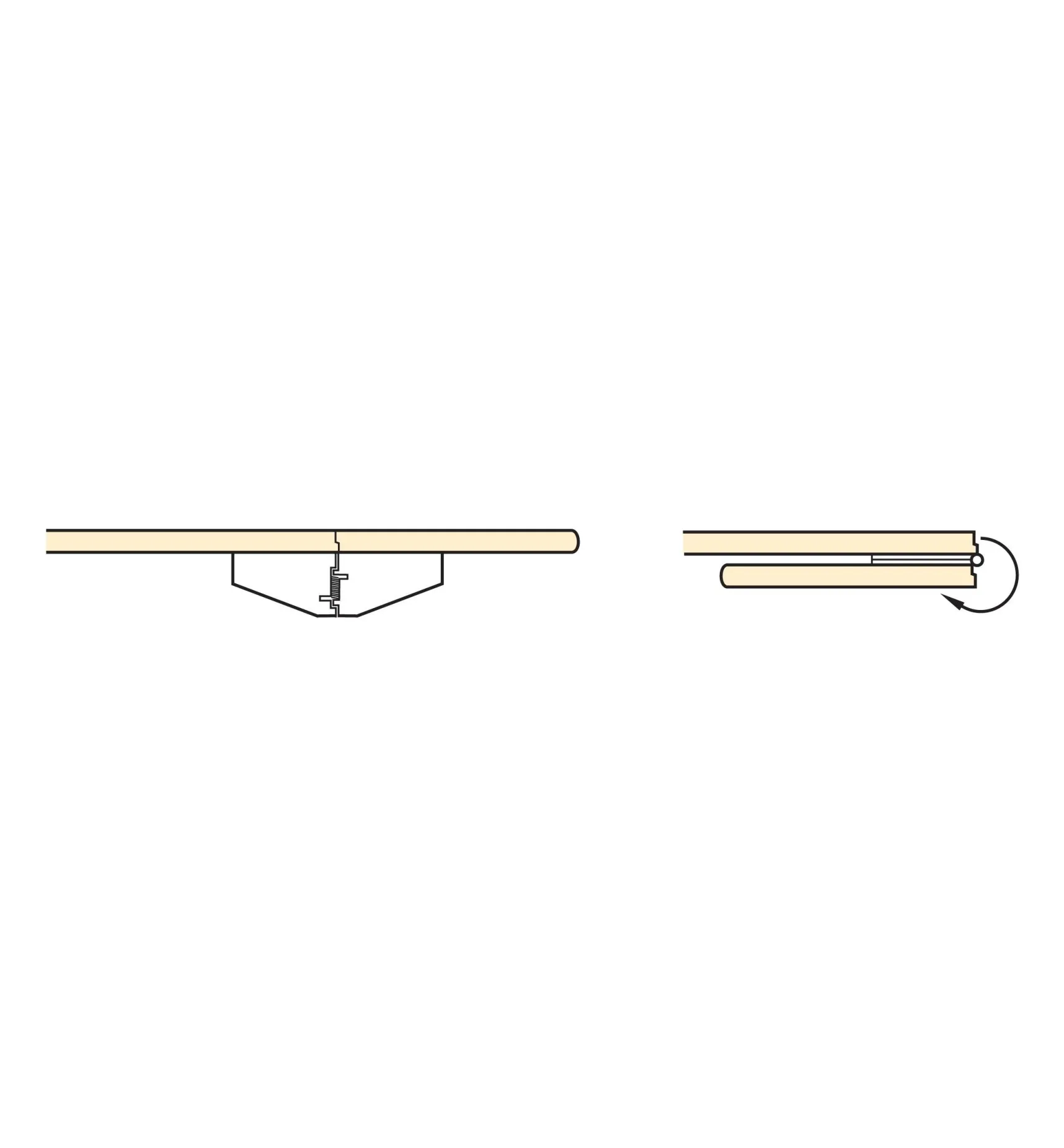 Hot Table-Leaf Hinges Table Hardware