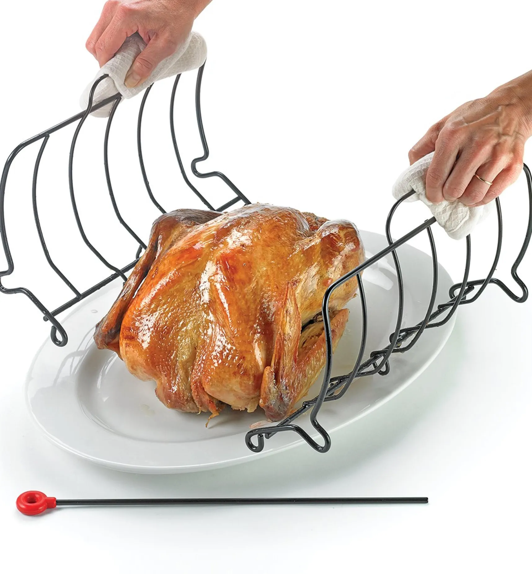 Hot Take-Apart Roasting Rack Cookware
