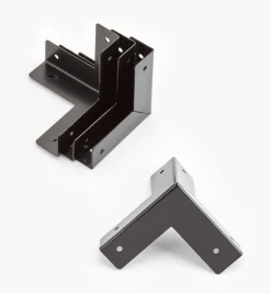 New Tansu Plain 3-Side Corners Box Hardware