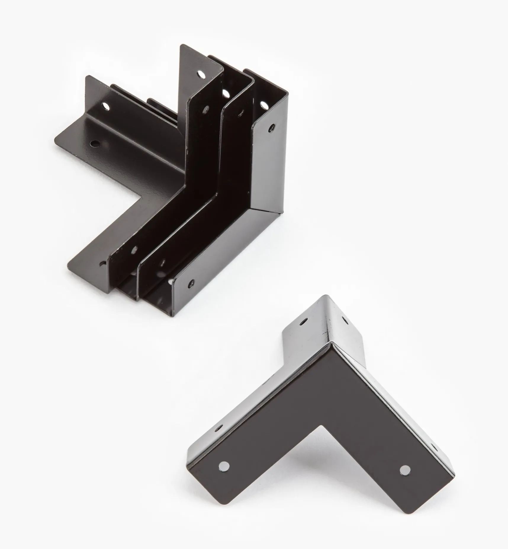 New Tansu Plain 3-Side Corners Box Hardware