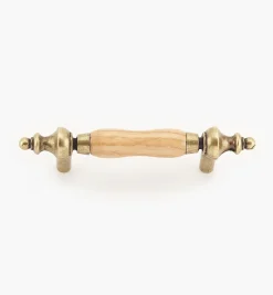 Clearance Tapered Oak Insert Pull Handles