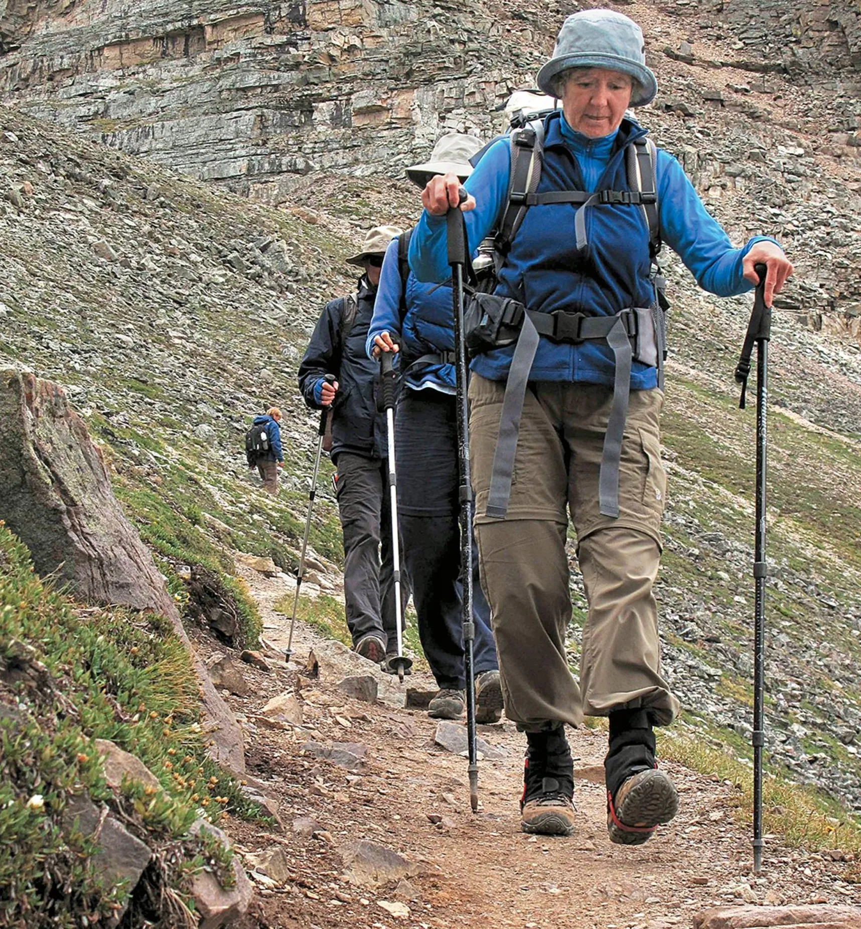 Outlet Telescoping Hiking Stick Outdoor Recreation