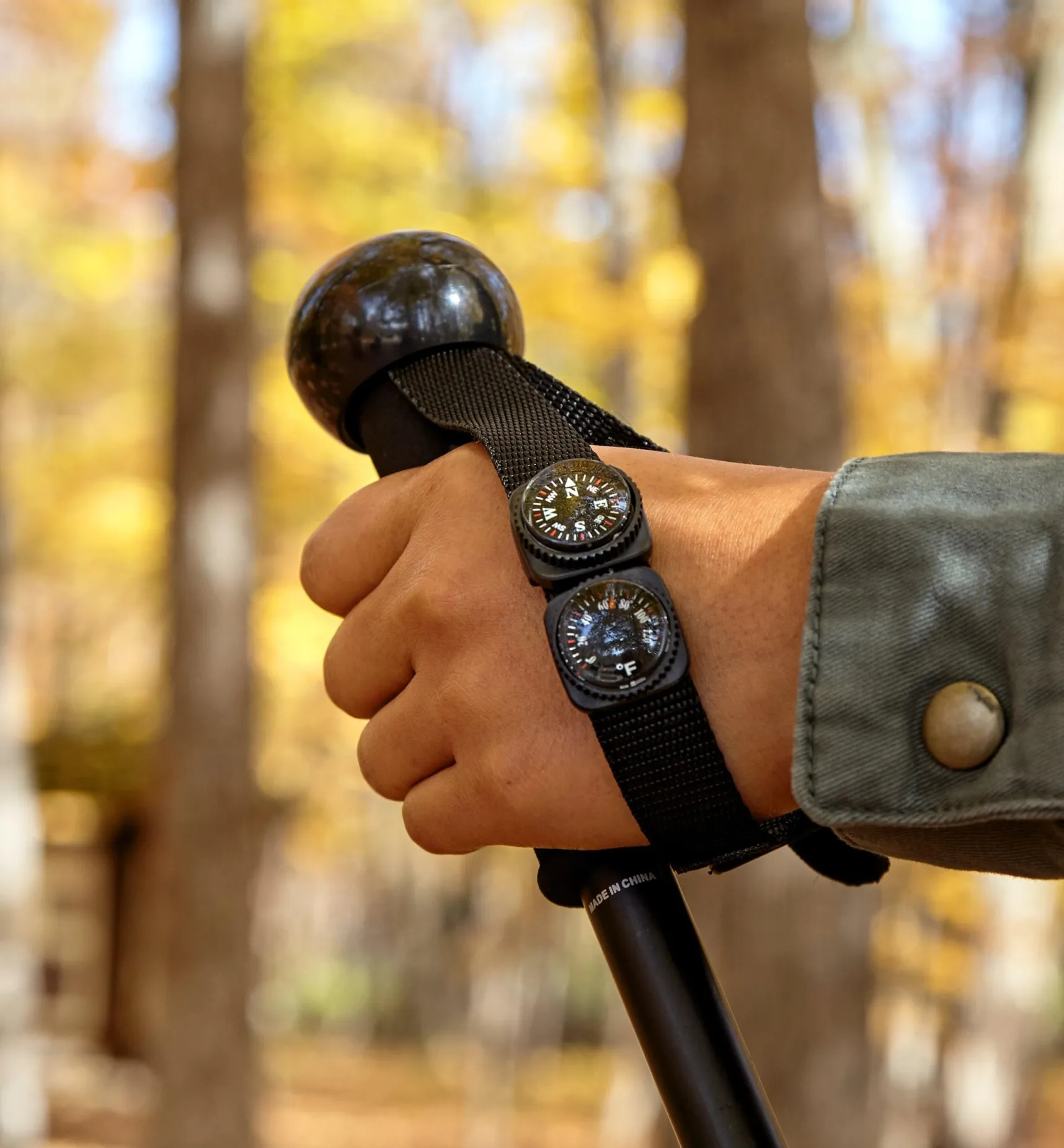 Outlet Telescoping Hiking Stick Outdoor Recreation