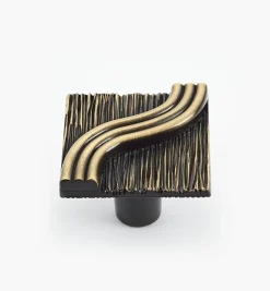 Textured Square Knob Knobs