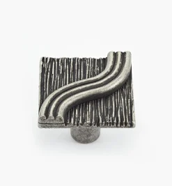 Textured Square Knob Knobs