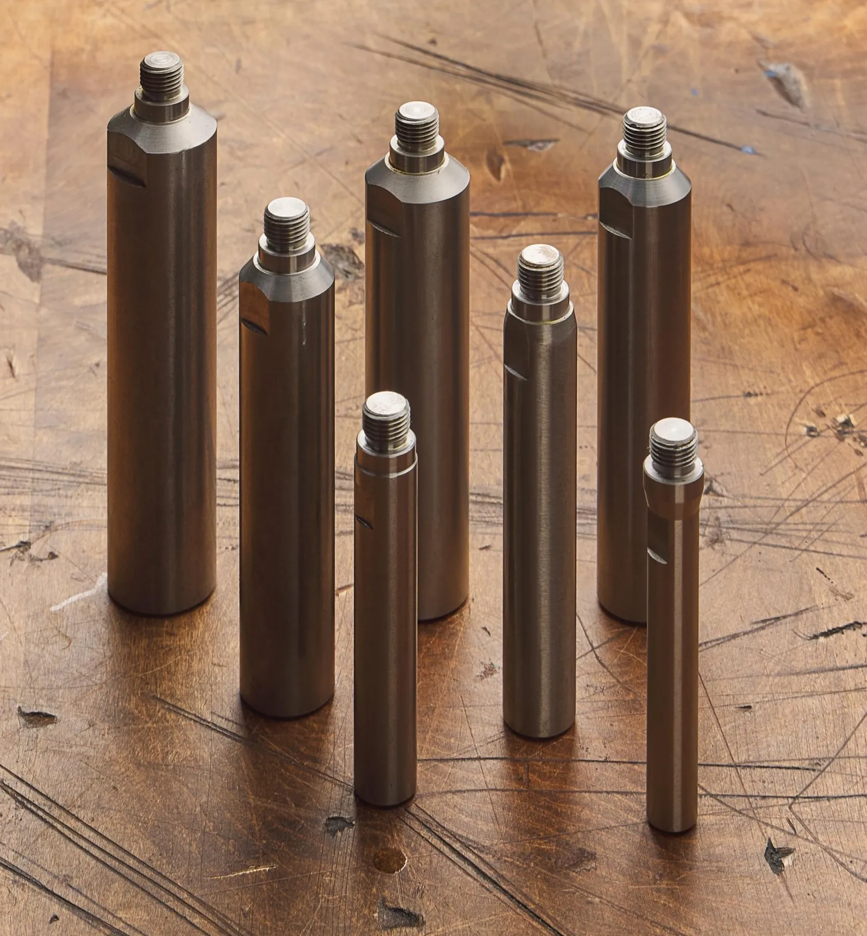 Clearance Threaded Posts For Modular Tool Rest System Turning