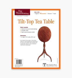 Discount Tilt-Top Tea Table Plan Plans