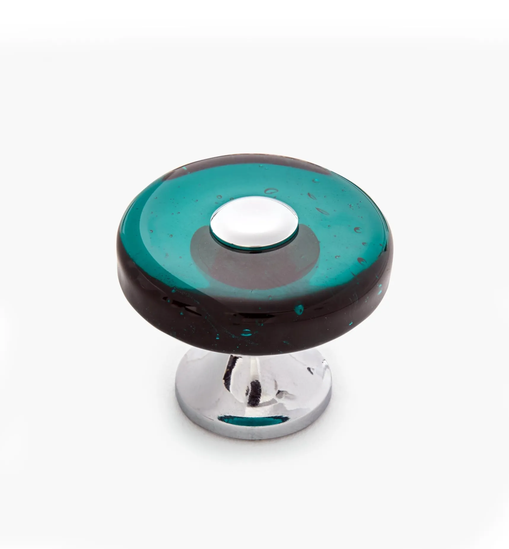Clearance Tinted Glass Disc Knob Knobs