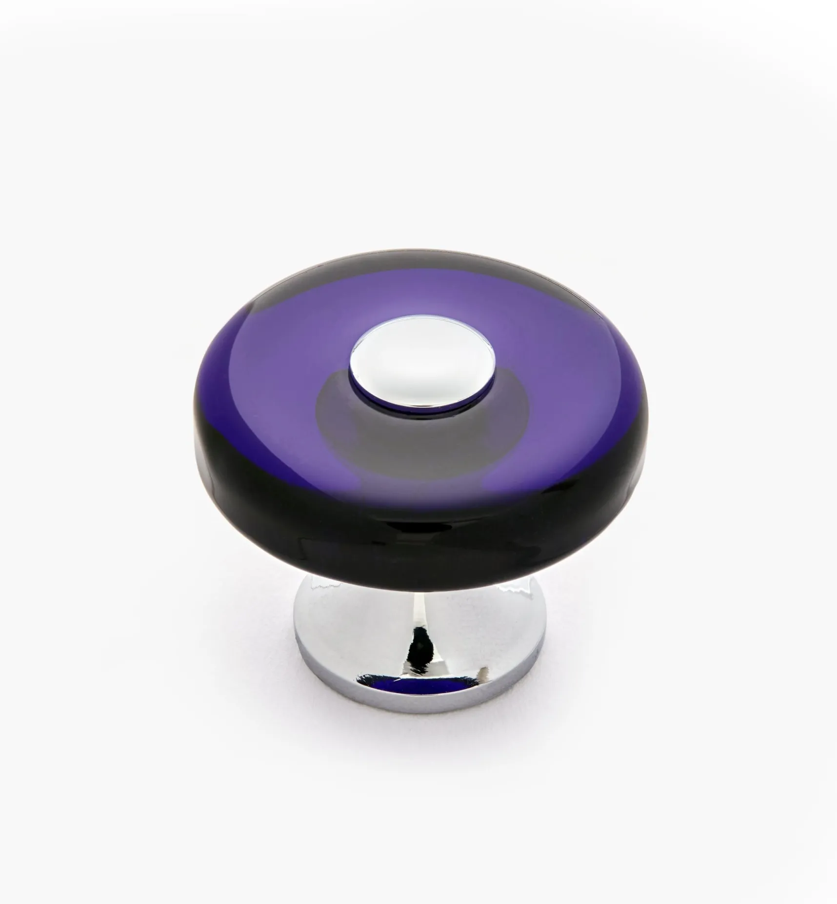 Clearance Tinted Glass Disc Knob Knobs