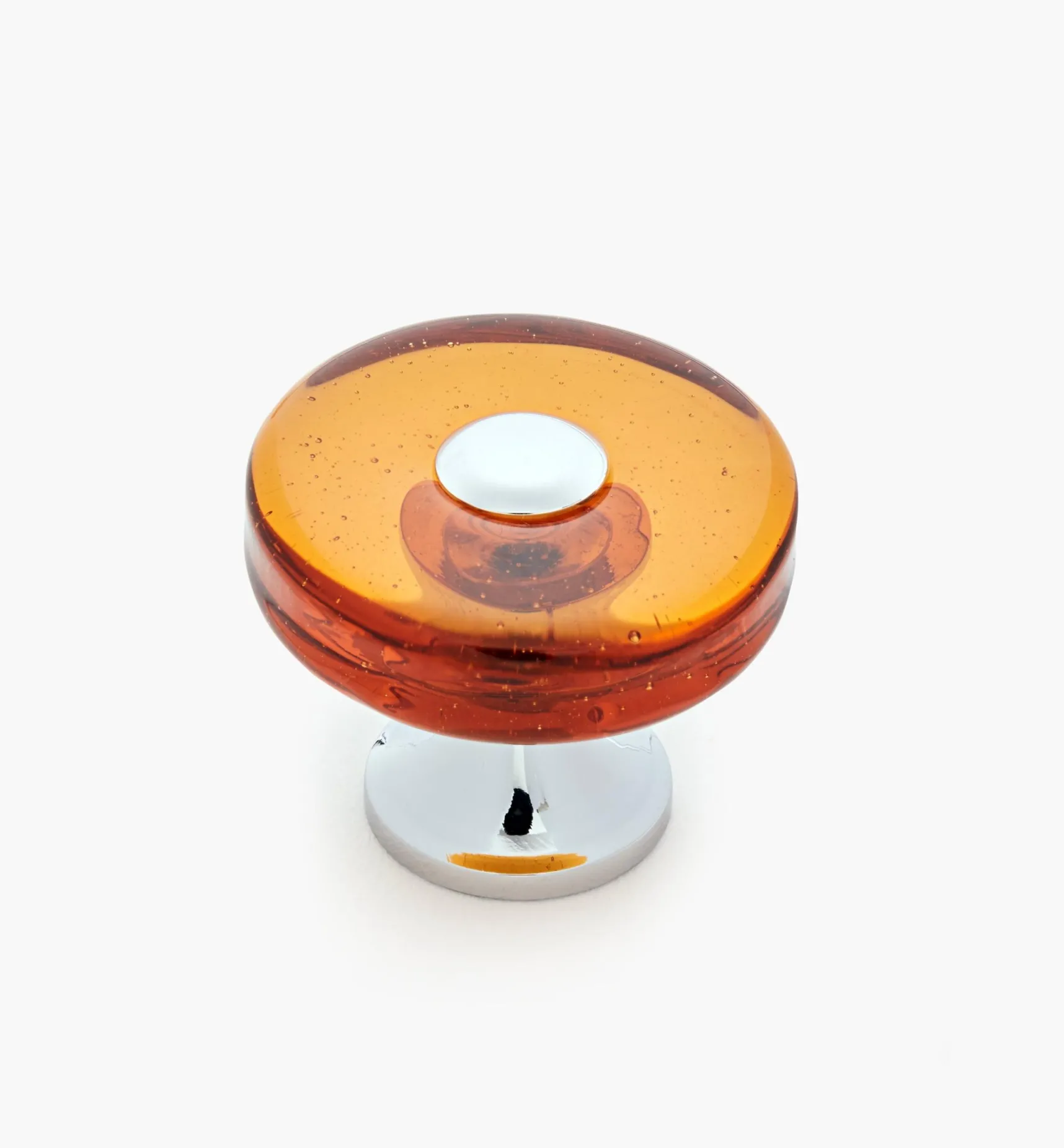 Clearance Tinted Glass Disc Knob Knobs