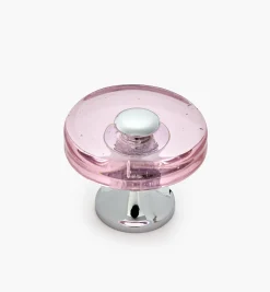 Clearance Tinted Glass Disc Knob Knobs