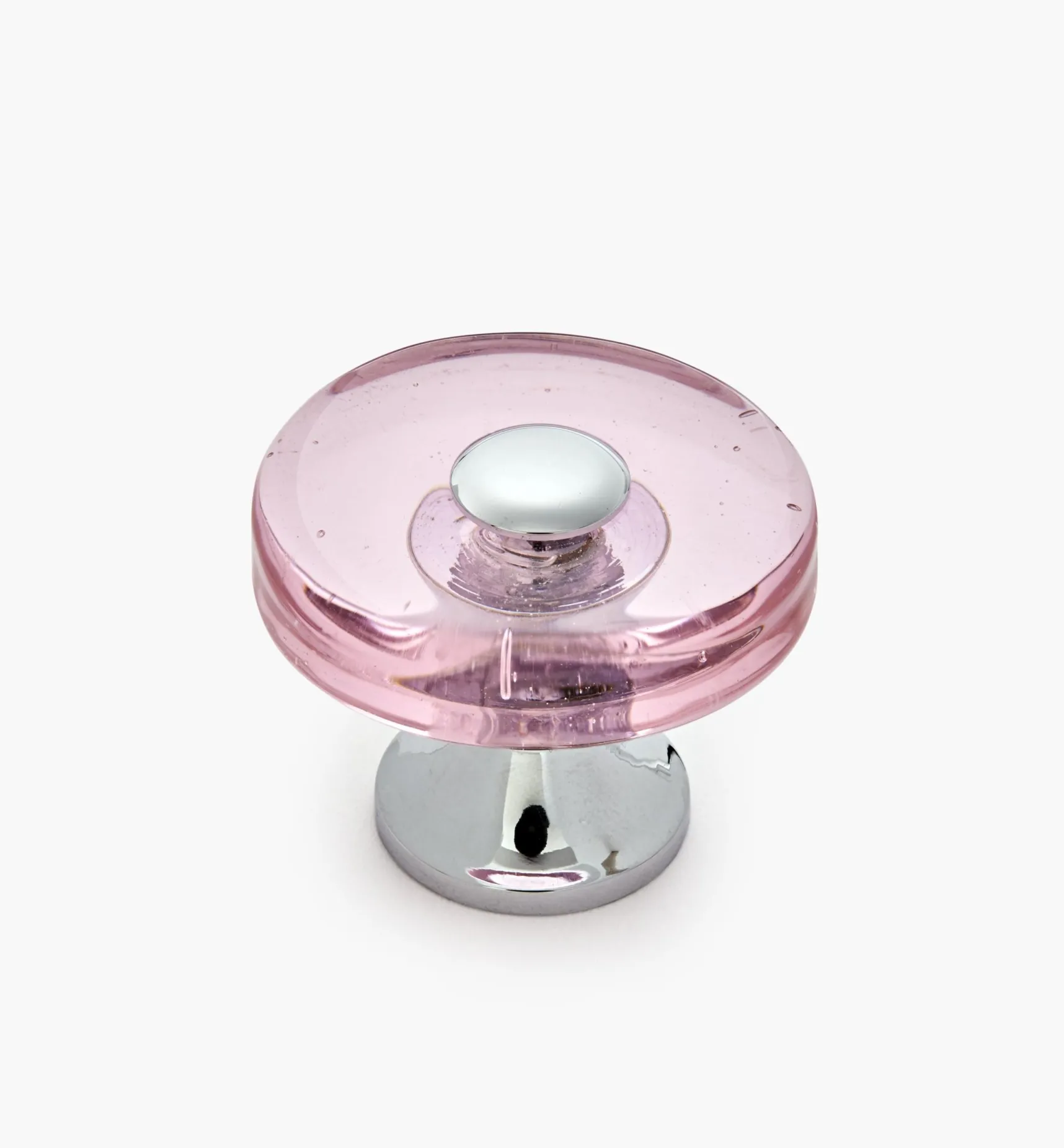 Clearance Tinted Glass Disc Knob Knobs