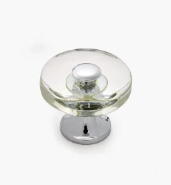 Clearance Tinted Glass Disc Knob Knobs