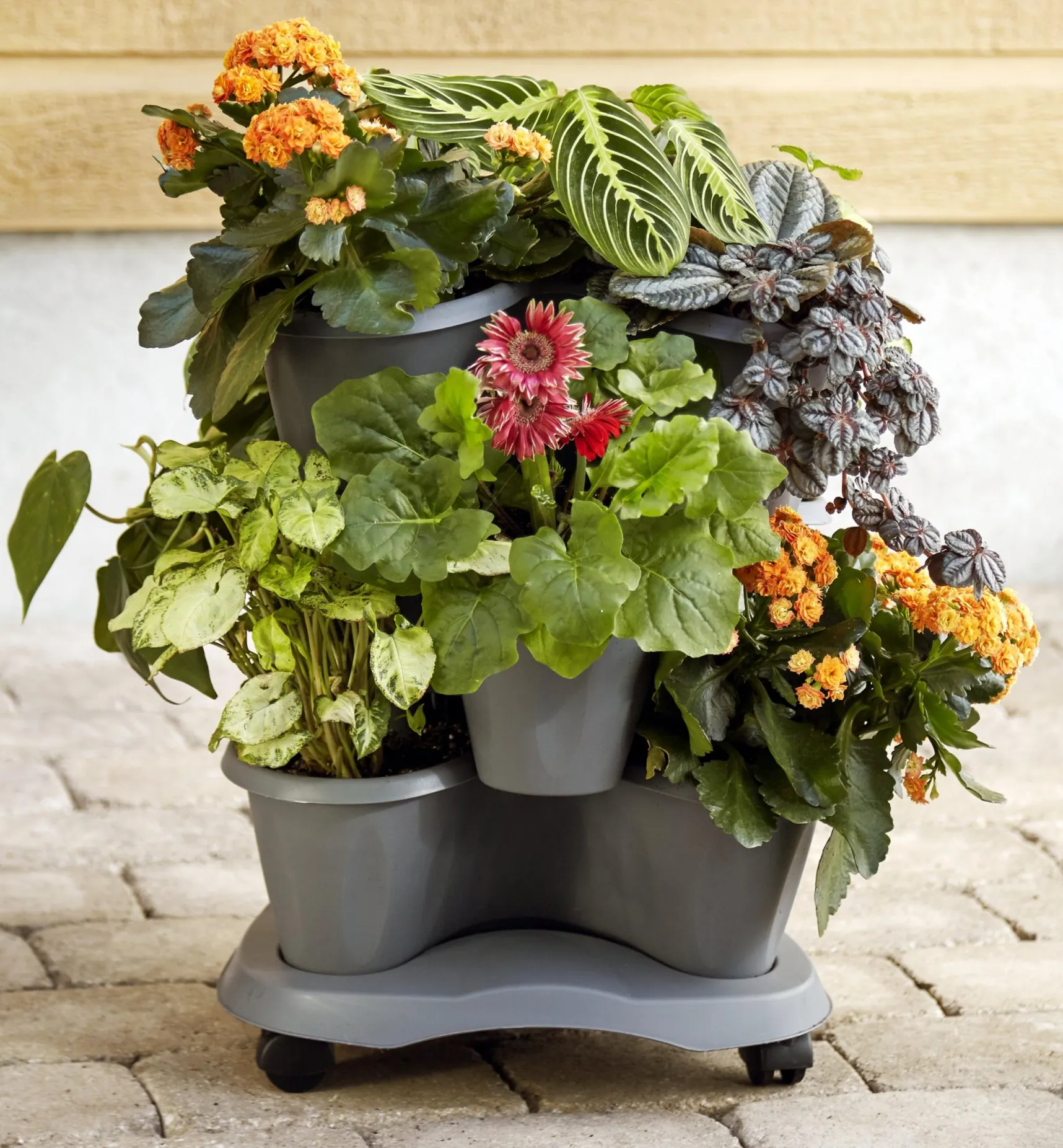 Discount Triple Planter Container Gardening