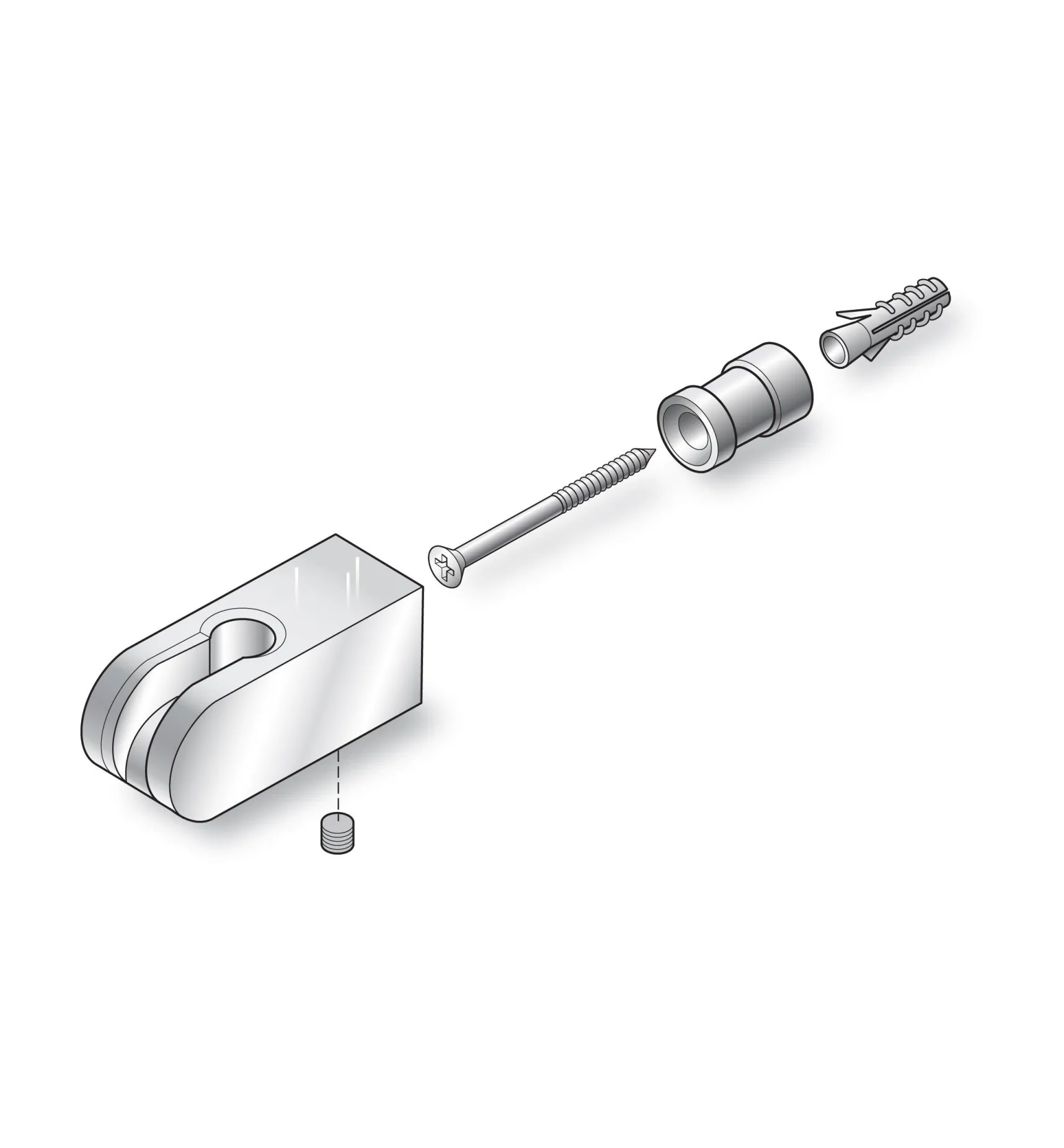 Discount Tubeless Posts For The Wall-Mount Storage System Kitchen Hardware