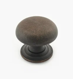 New Turned Brass Domed Knobs Knobs