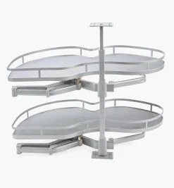 Outlet Two-Tier Corner Swing Tray Kitchen Hardware