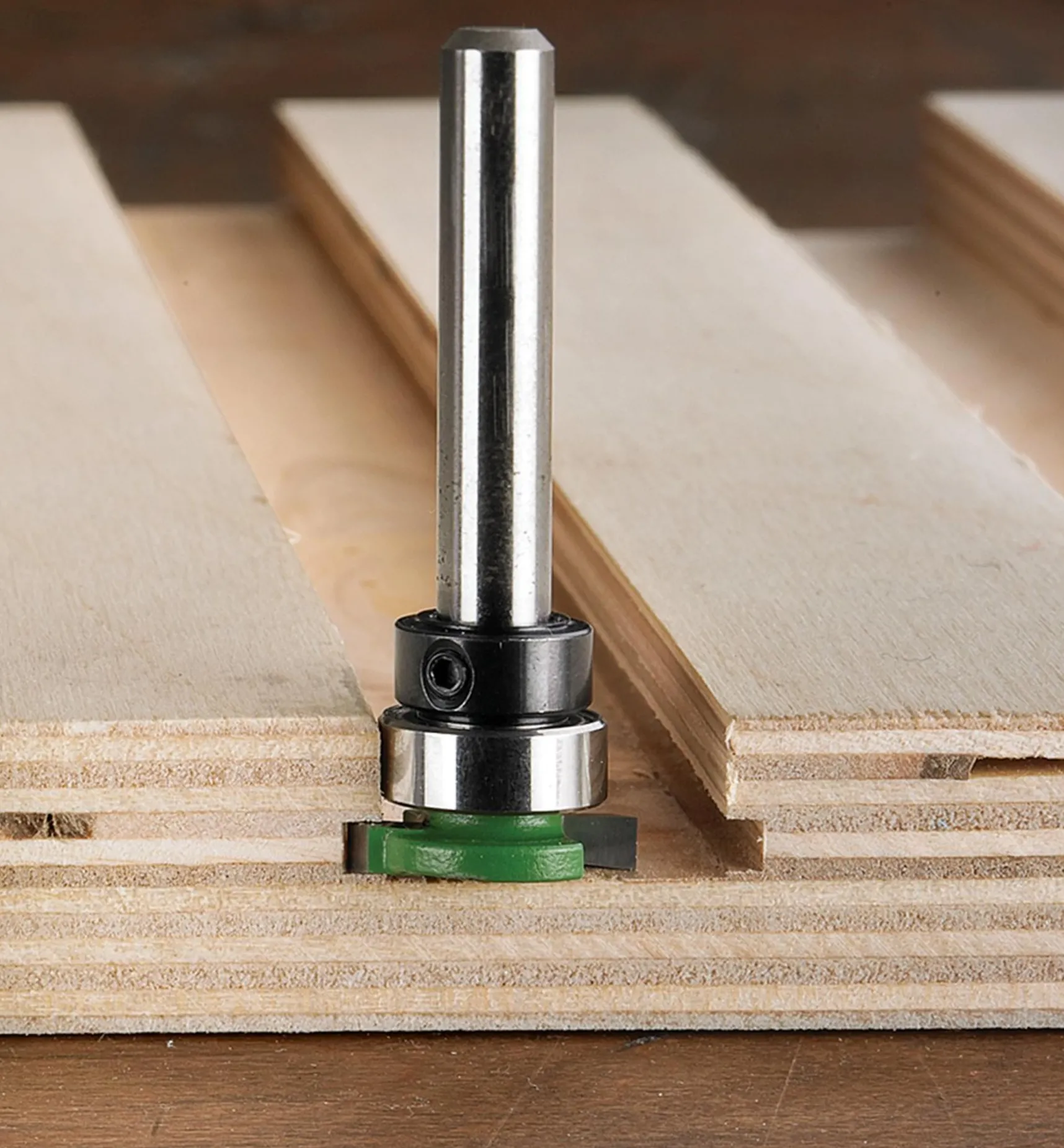 Undercut Slotting Bit Routing