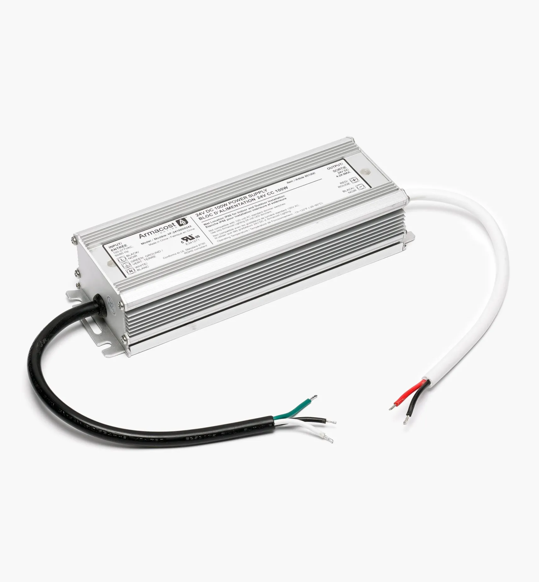 Clearance 24V Indoor/Outdoor Power Supplies For RGB+W LED Lights Lighting