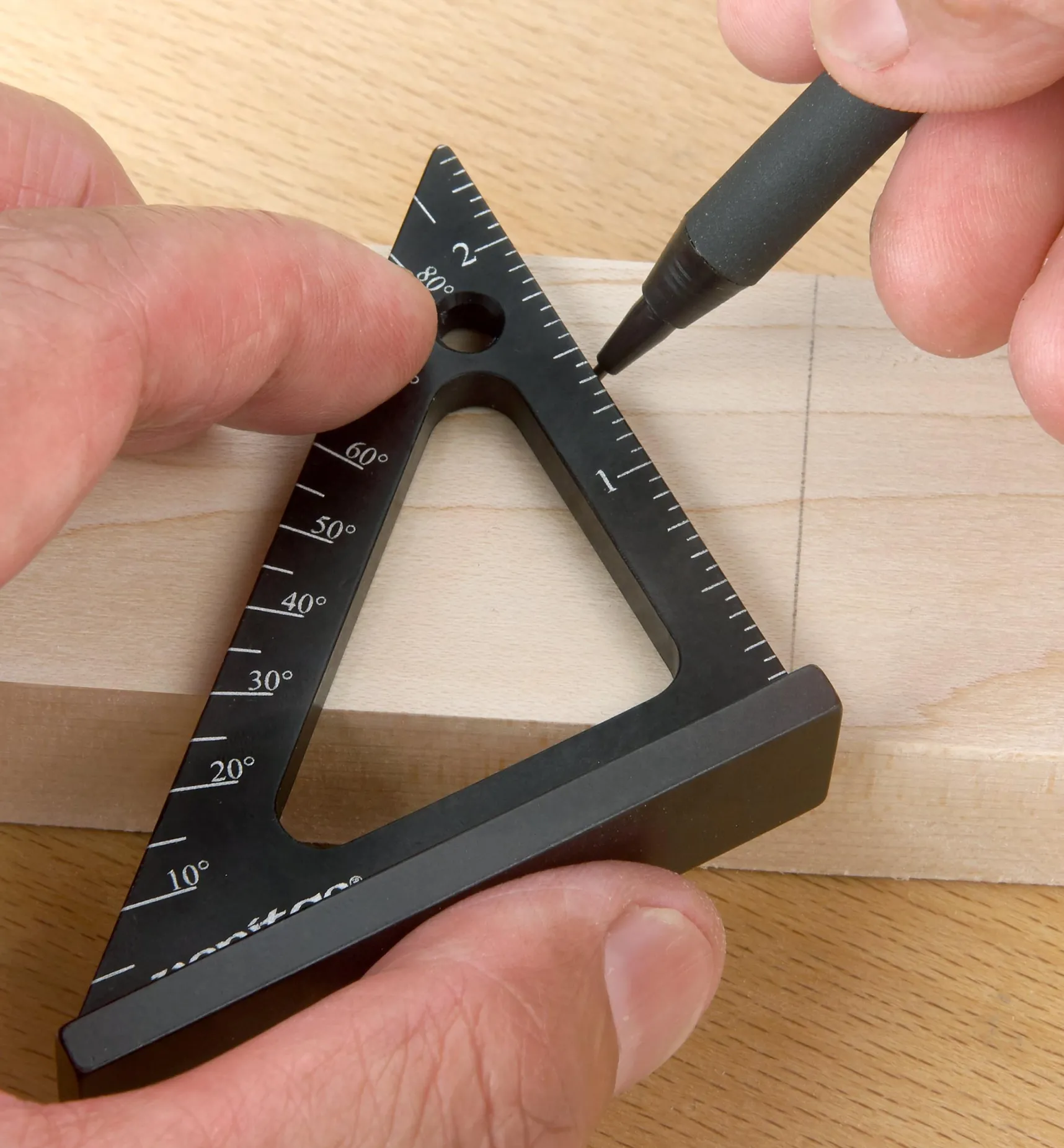 Sale Veritas 2 1/2" Pocket Layout Square Marking & Measuring