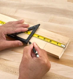 Online Veritas 3 1/2" Pocket Layout Square Marking & Measuring