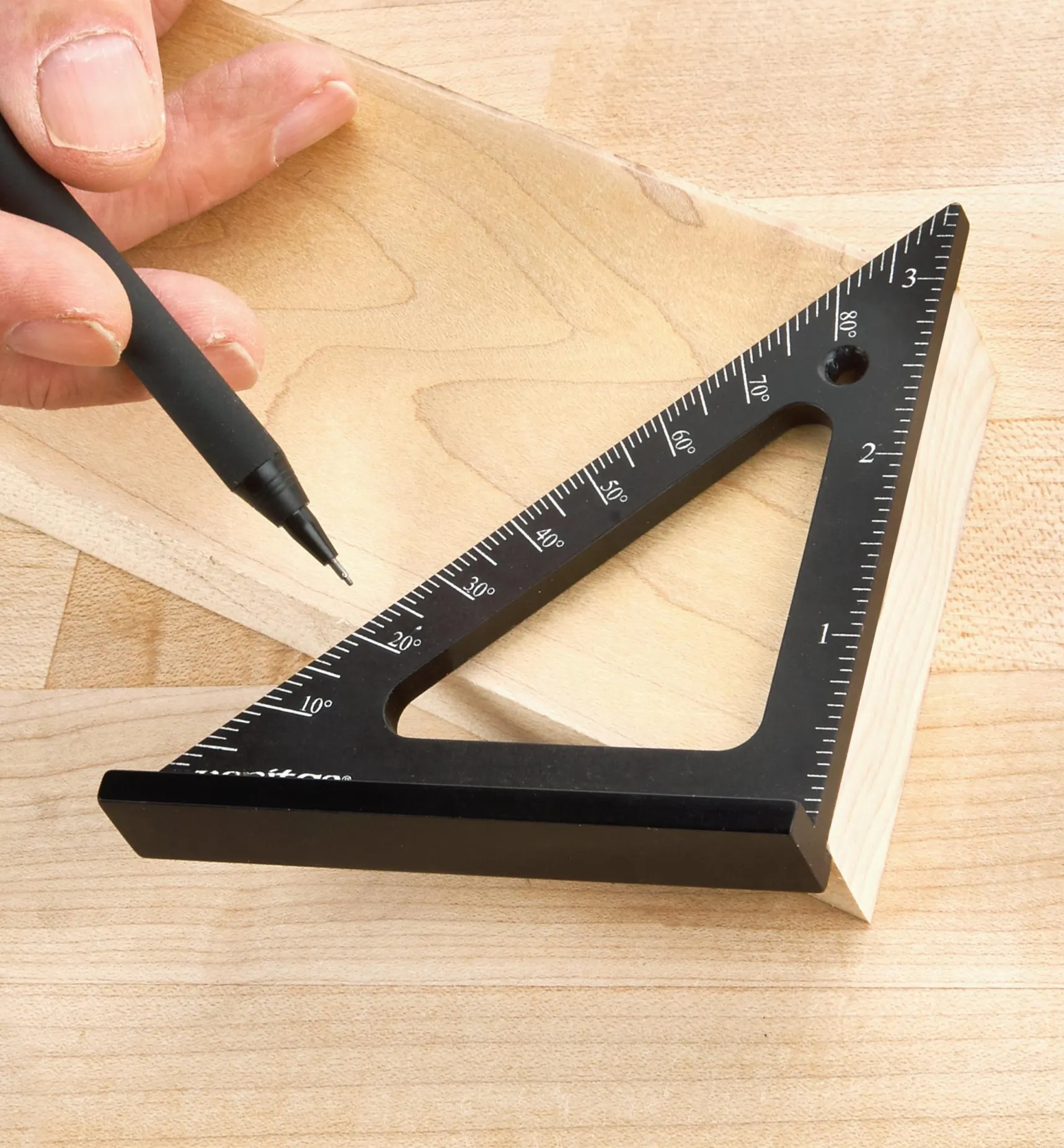 Online Veritas 3 1/2" Pocket Layout Square Marking & Measuring