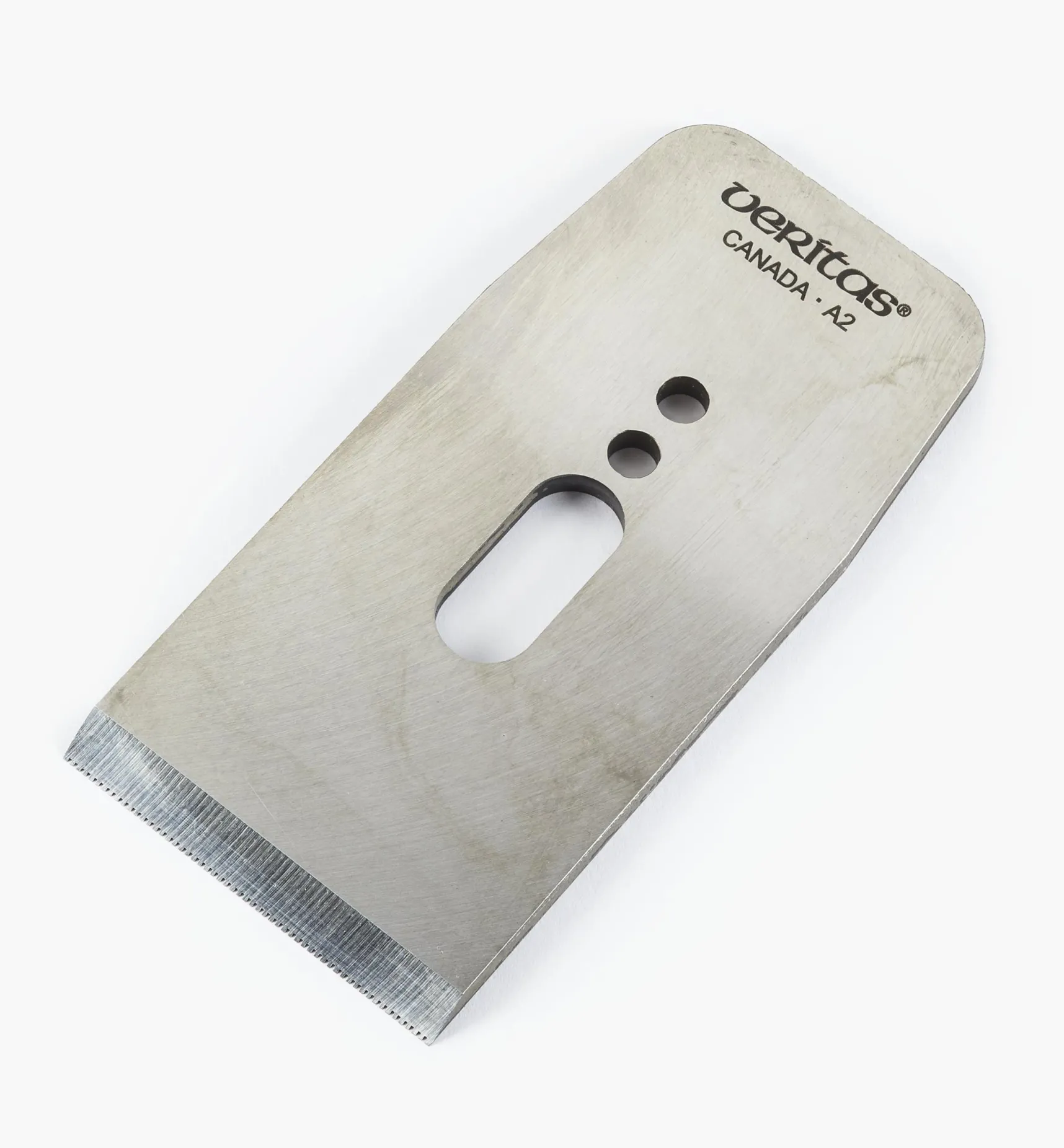 Veritas 2 1/4" Toothed Blades For Bevel-Up Jointer, Smoother & Low-Angle Jack Planes Planes