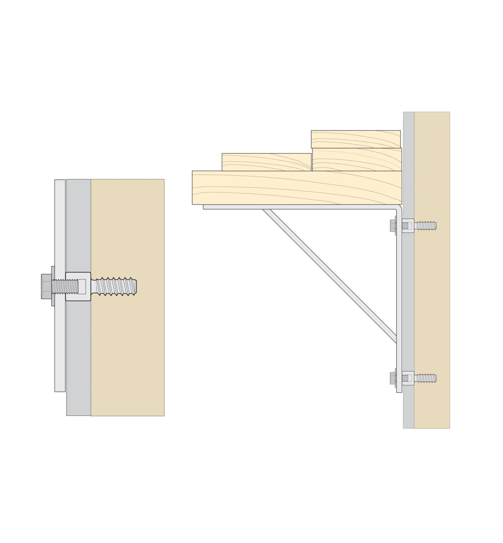 Sale Veritas Drywall Nuts (1/4-20 Thread) Fasteners
