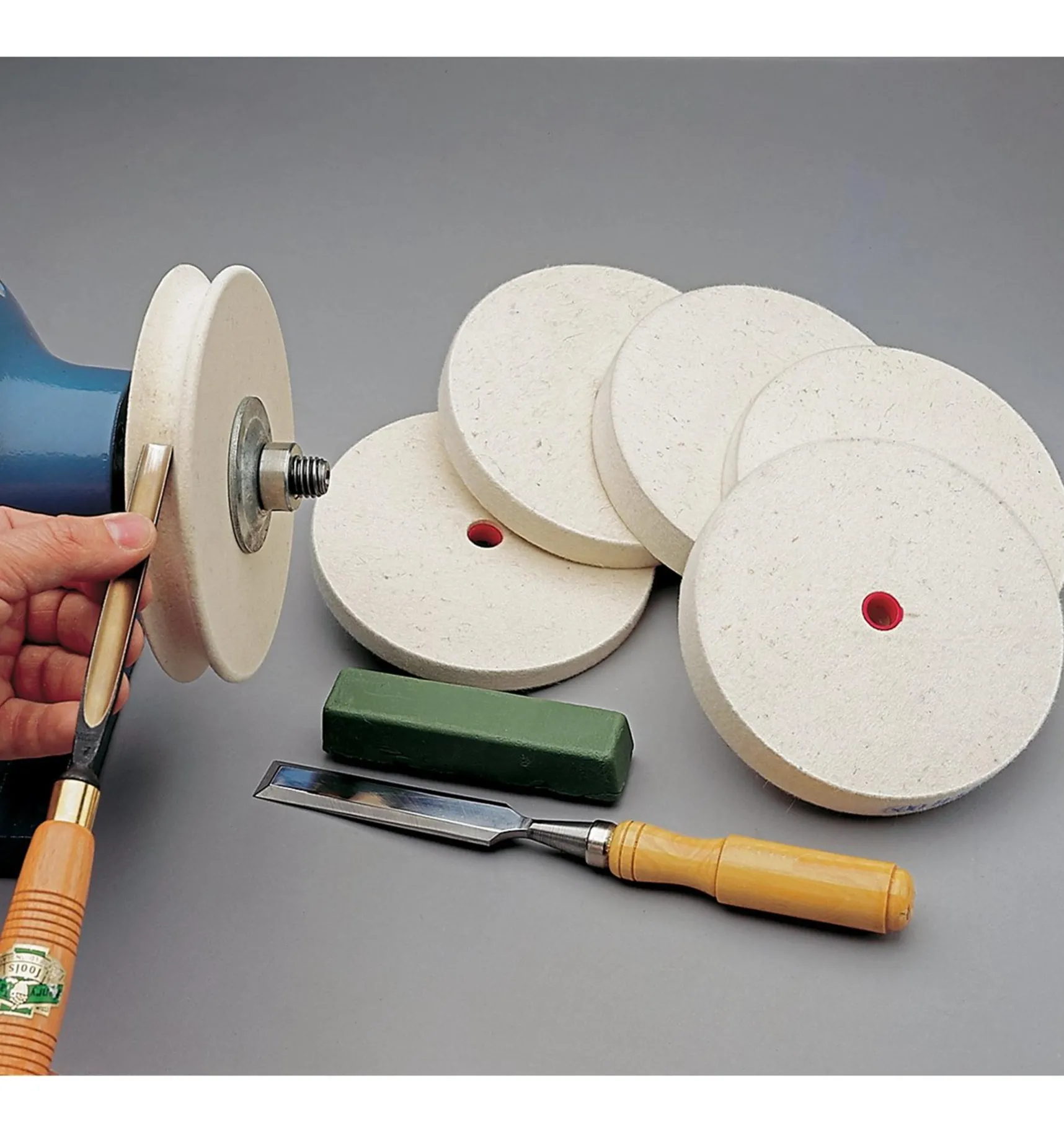 New Veritas Felt Wheel For Carving Tools Sharpening