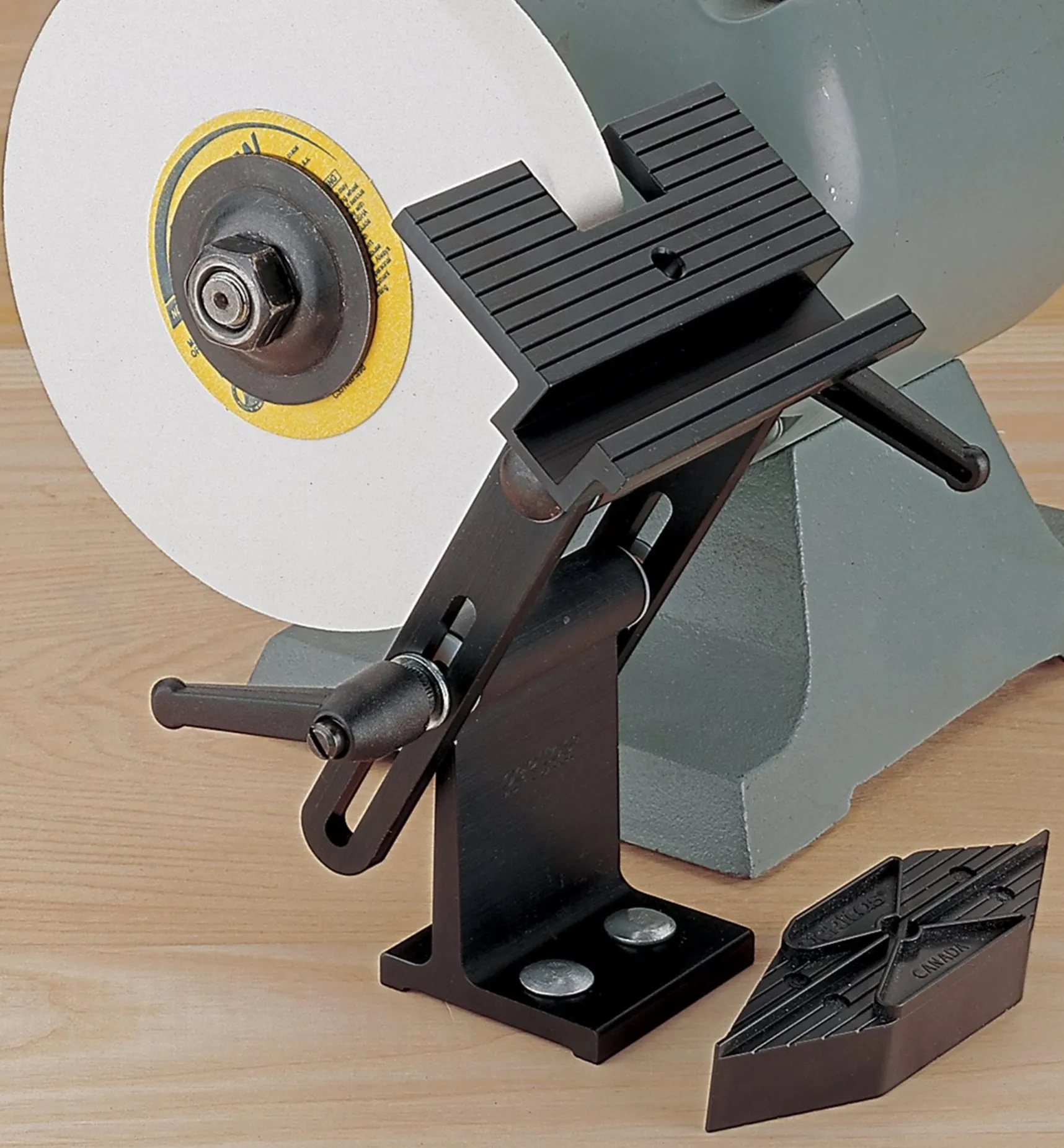 New Veritas Grinder Tool Rest Sharpening