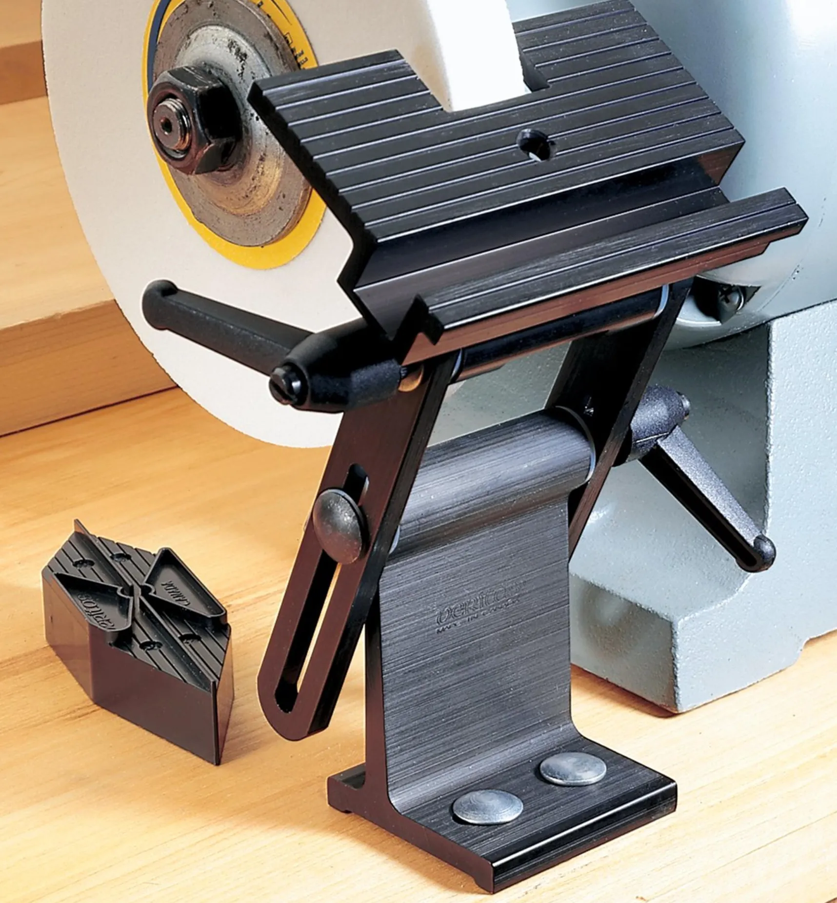 New Veritas Grinder Tool Rest Sharpening