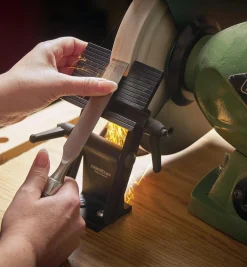 New Veritas Grinder Tool Rest Sharpening