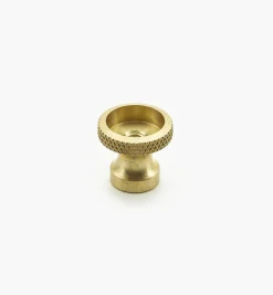 Discount Veritas Knurled Brass Insert Knobs Knobs