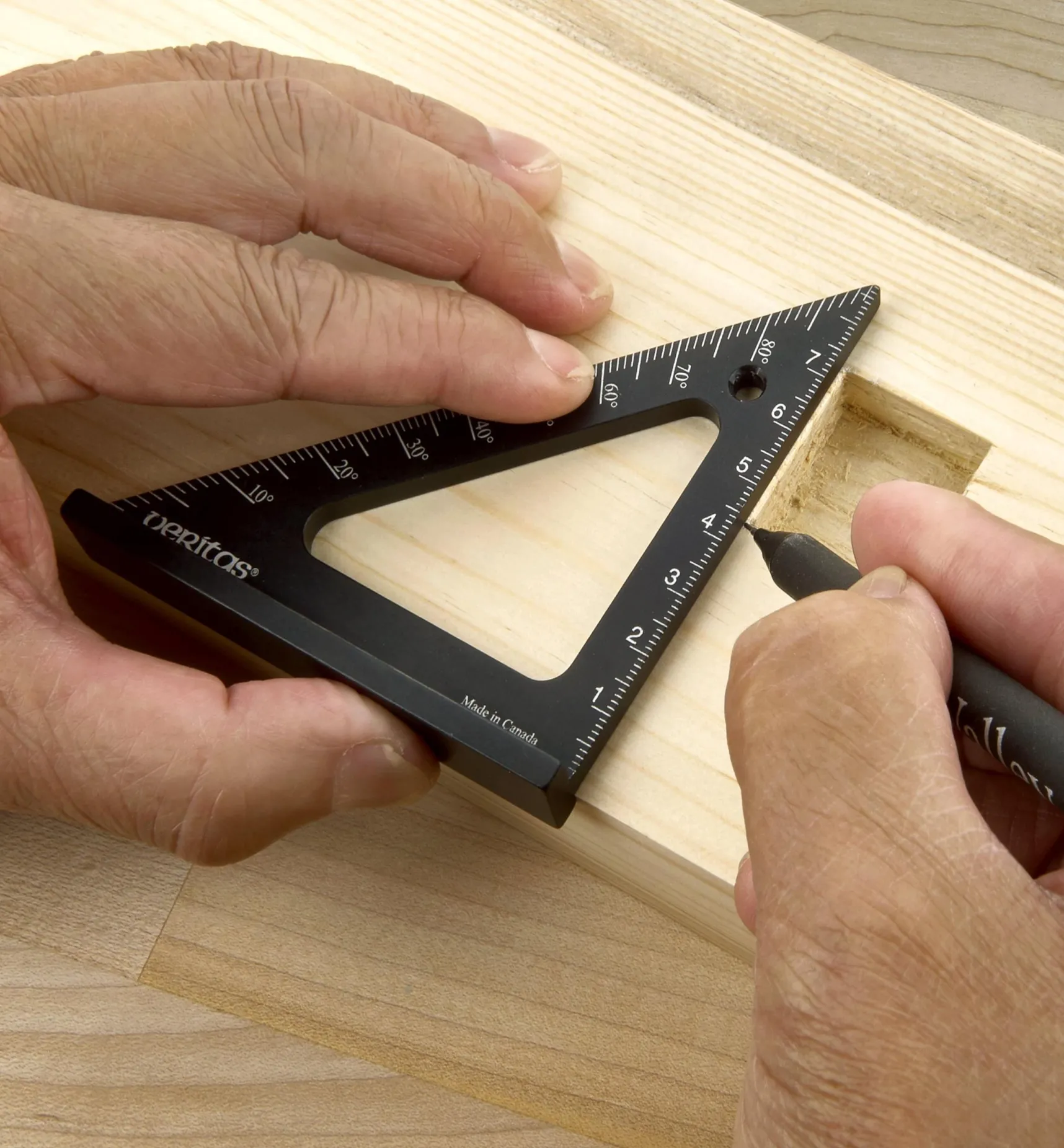 Outlet Veritas 85mm Pocket Layout Square Marking & Measuring
