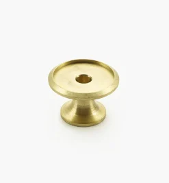 Hot Veritas Smooth-Rimmed Brass Insert Knobs Knobs