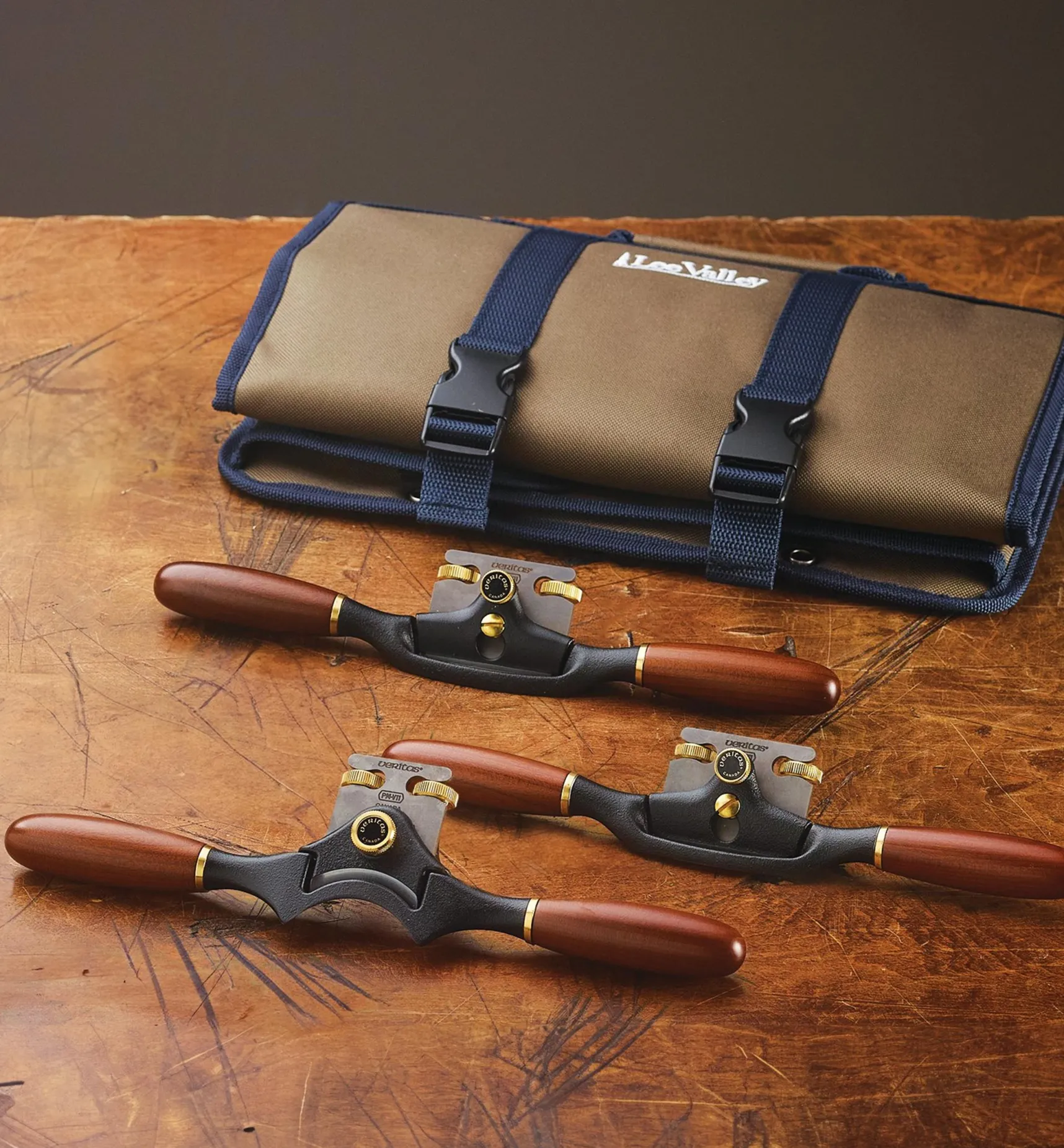 Hot Veritas Spokeshave Set And Roll Hand Tools