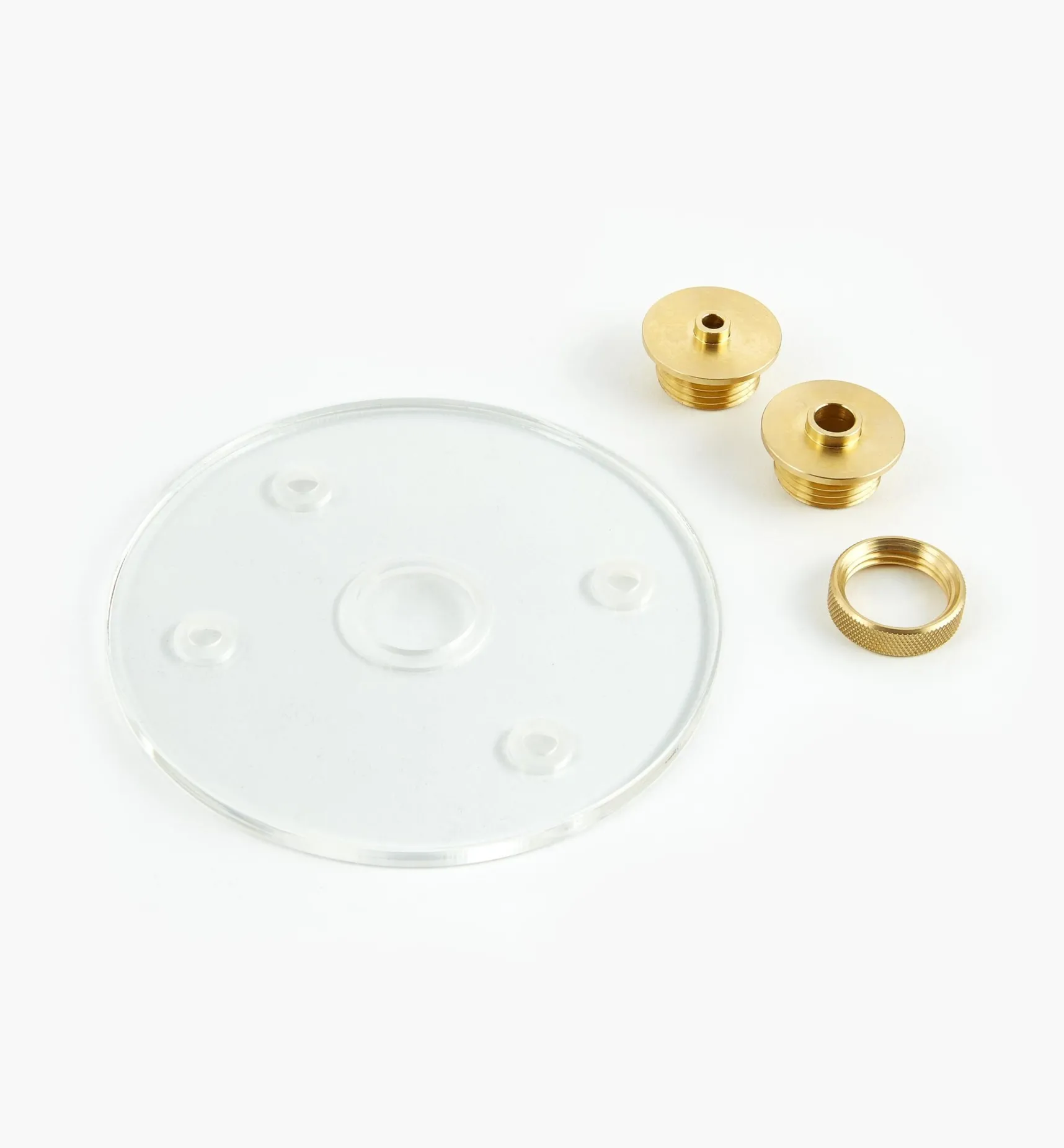 Veritas Template Bushings & Base Plate For Rotary Tool Plunge Base Routing
