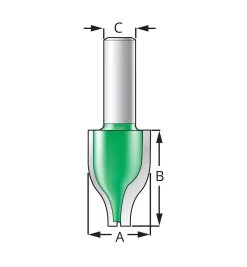 Discount Vertical Ogee Panel Raising Bit Routing