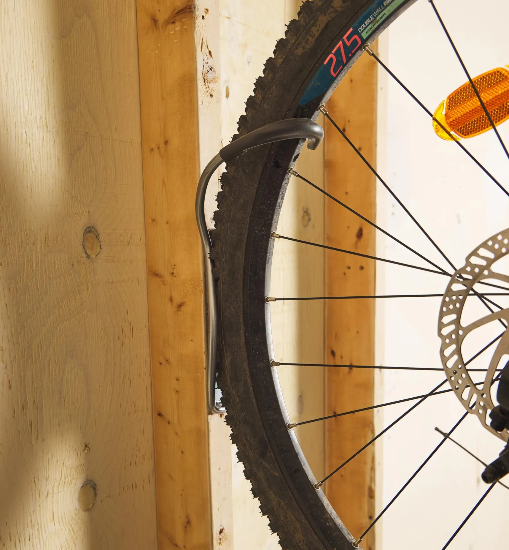 Vertical Single Bicycle Rack Storage Organization