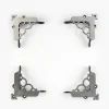 Victorian Screen Door Large Corner Braces Architectural Hardware