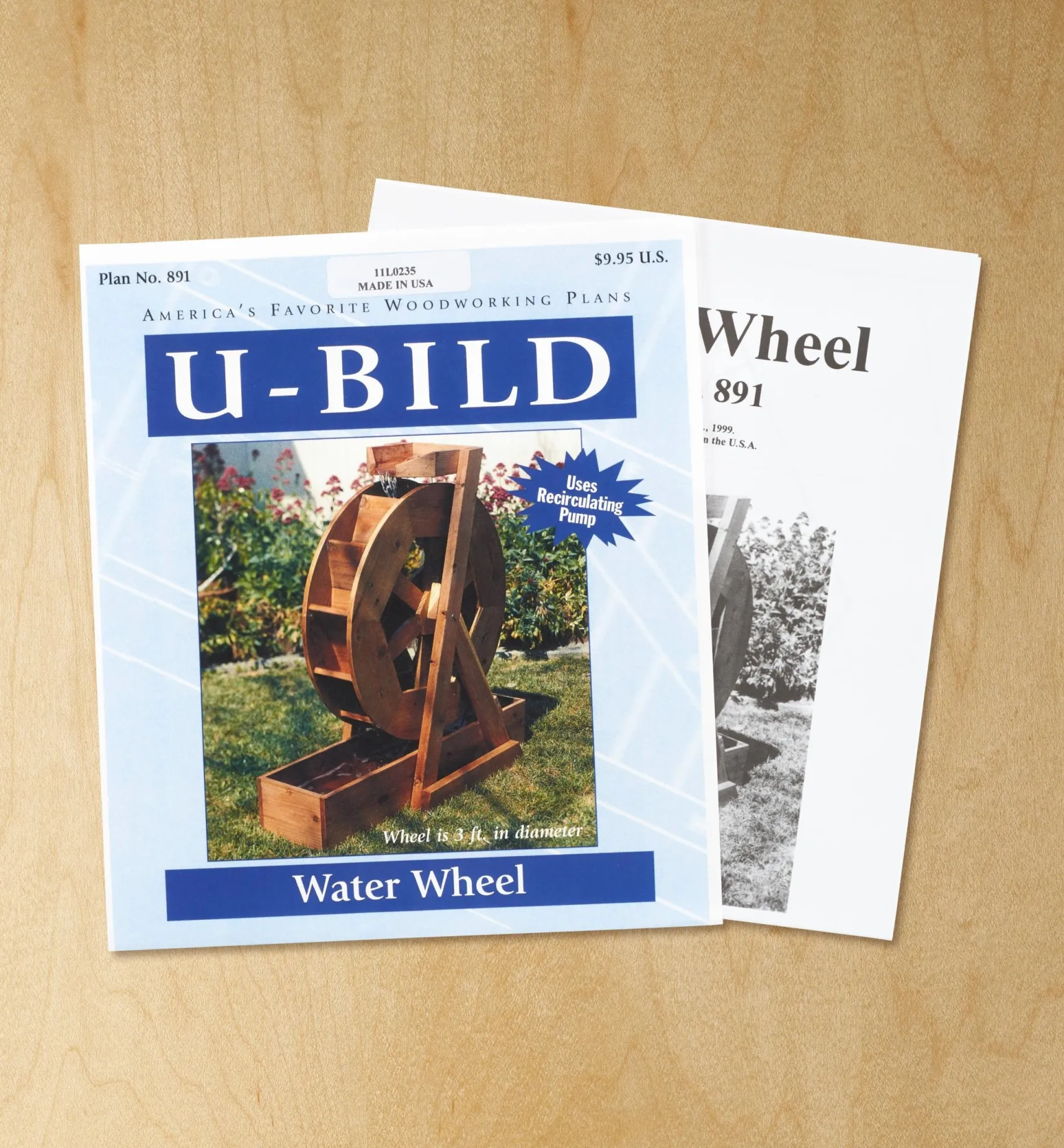 Hot Water Wheel Plan Plans