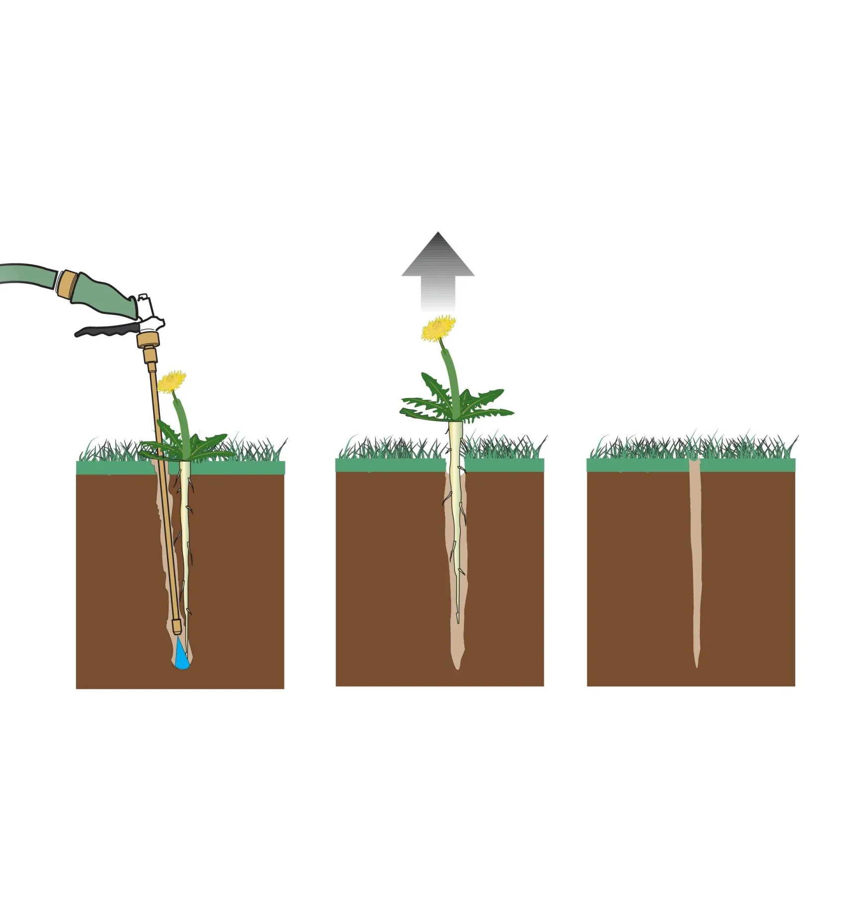 New Water-Powered Weeder Weeding