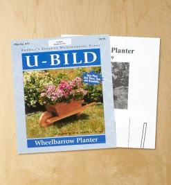 Hot Wheelbarrow Planter Plan Plans