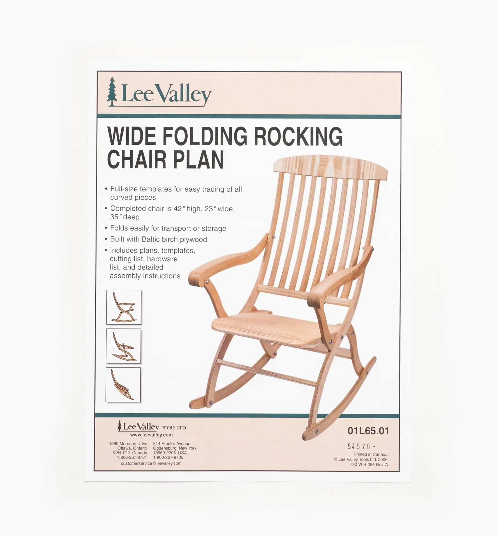 Best Wide Folding Rocking Chair Plan Plans