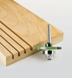 3-Wing Slotting Cutters With Shafts Routing