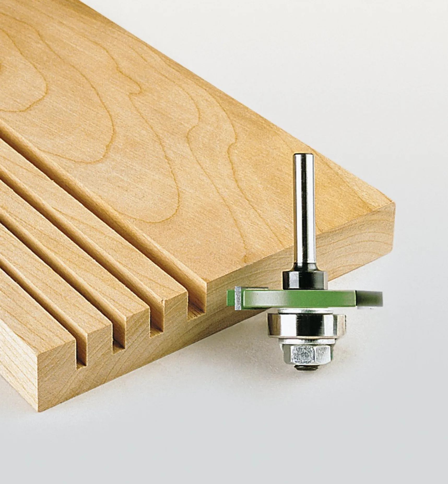 3-Wing Slotting Cutters With Shafts Routing