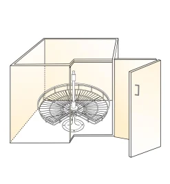 Hot Wire Carousels Kitchen Hardware