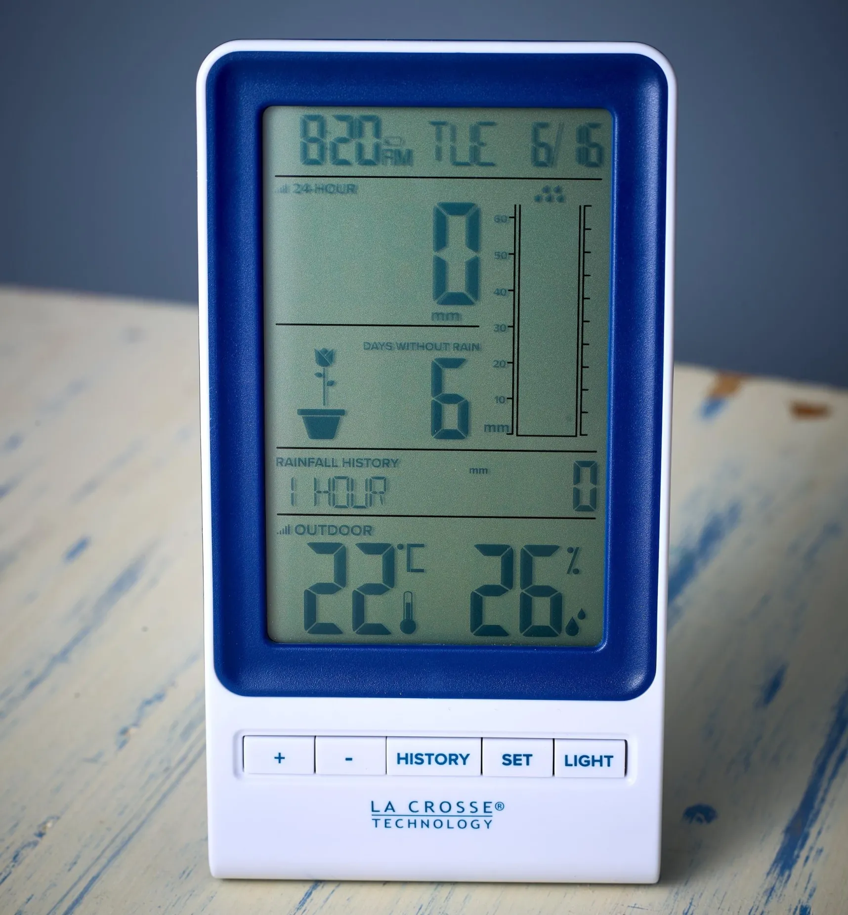 Outlet Wireless Rain Station Weather Measurement